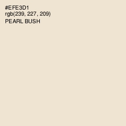 #EFE3D1 - Pearl Bush Color Image